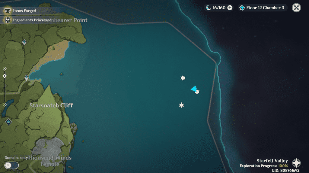 three wind clusters location