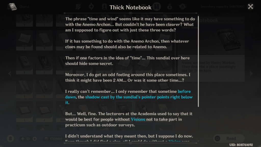  thick notebook part 1