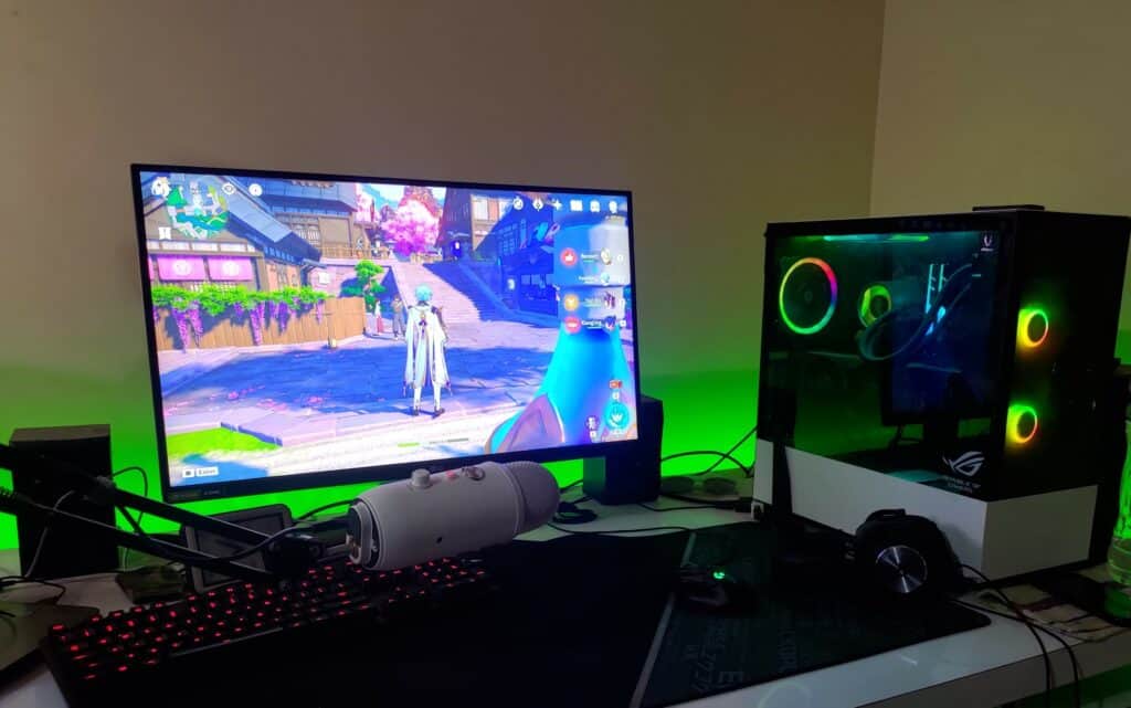 Dagger's current gaming setup