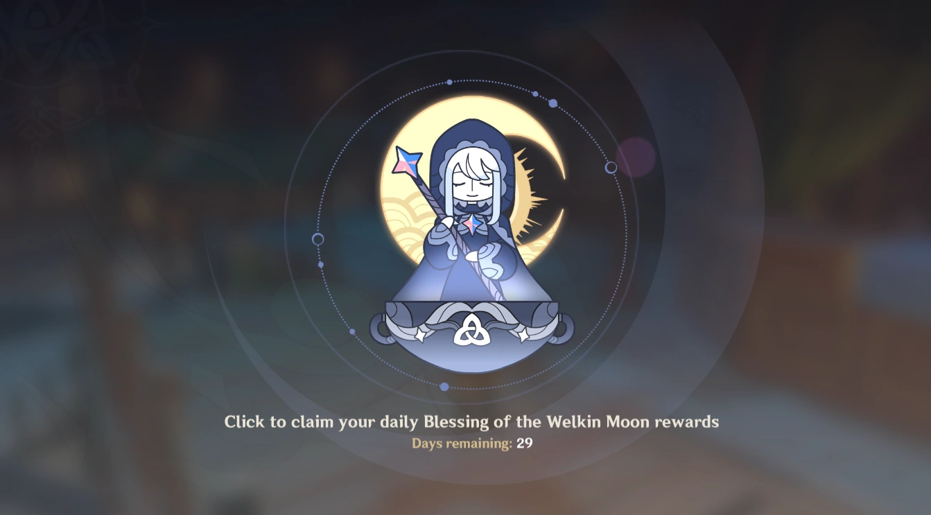 Blessing of the Welkin Moon