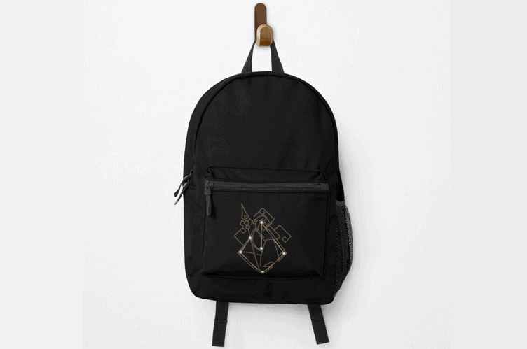 Genshin Impact Zhongli constellation Backpack by trendystall