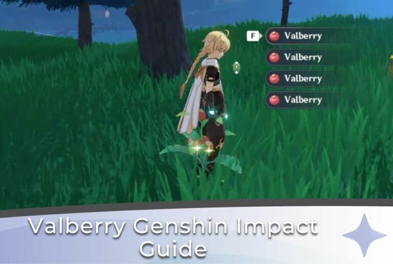 Valberry Genshin Impact Guide A Stormwatcher's Sustenance Genshin