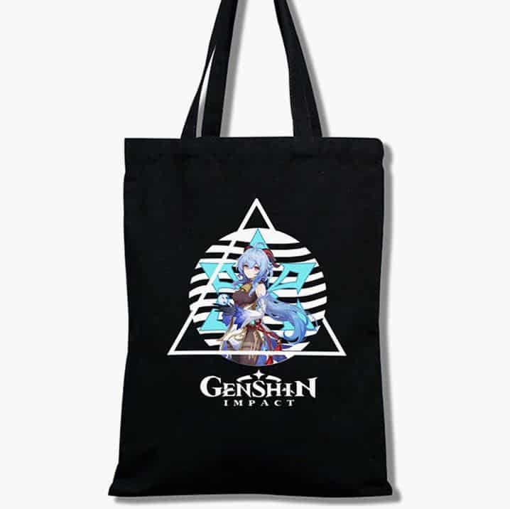 Genshin Impact Tote Canvas Bag For Women