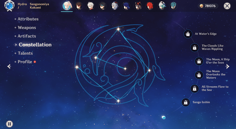 kokomi’s constellations