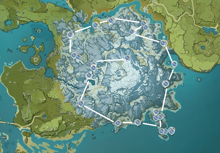 genshin starsilver map locations