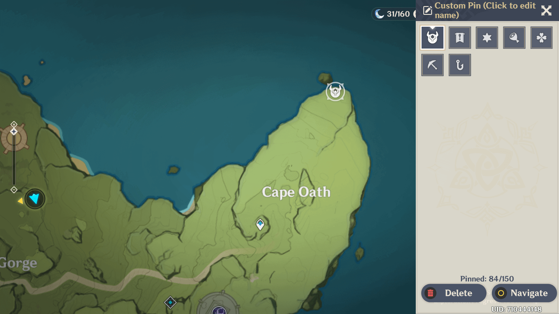 Genshin Unusual Hilichurl Locations cape oath