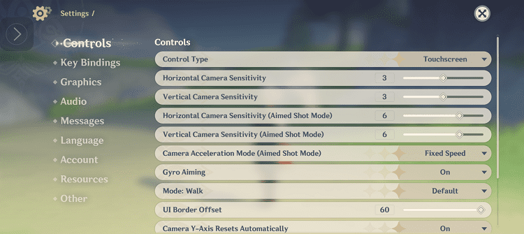 genshin impact mobile vs pc controls